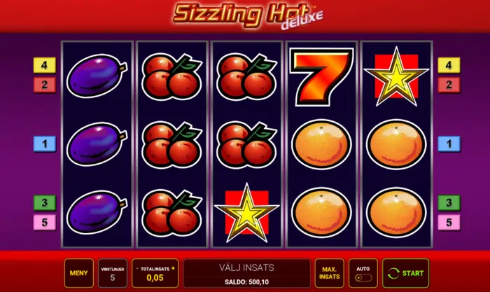 Sizzling hot deluxe