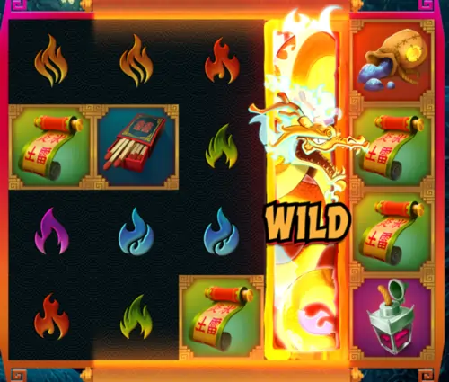 Fire Tale wild respin