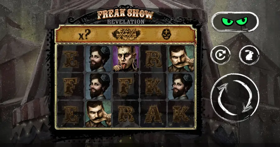 Freak show Revelation sneaky slots