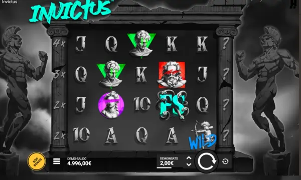 Invictus slot bonuskop