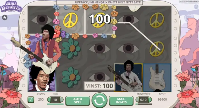 Jimi hendrix slot purple haze