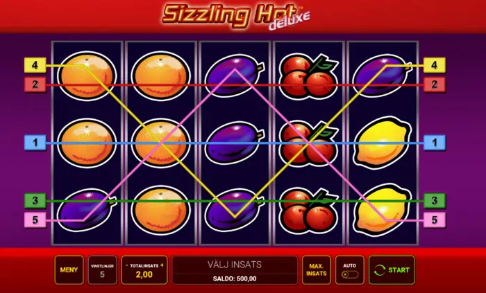 Sizzling hot deluxe recension