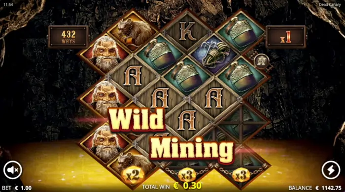 Wild mining dead canary slot