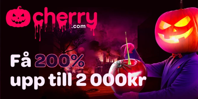 Cherry Casino halloween bonus banner liten