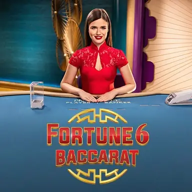Fortune 6 Baccarat dealer