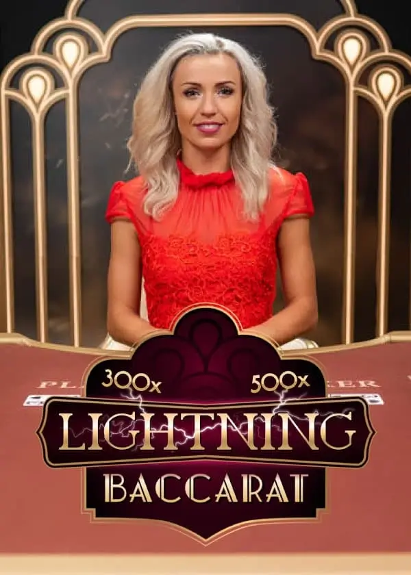 Lightning Baccarat banner