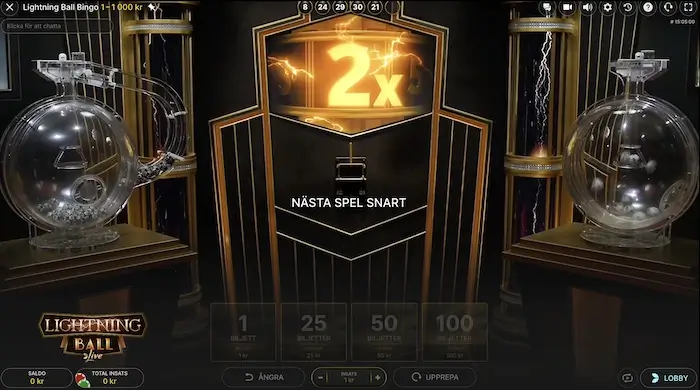 Lightning Ball multiplikator