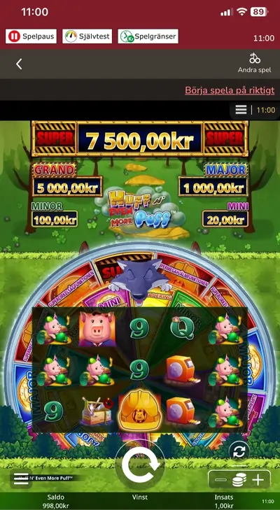 Light and wonder mobilen