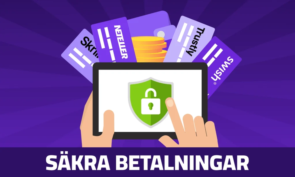 Säkra betalningsmetoder i Sverige