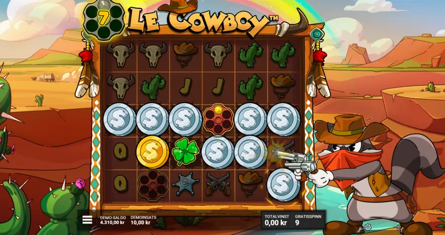 le cowboy slot bonusspel