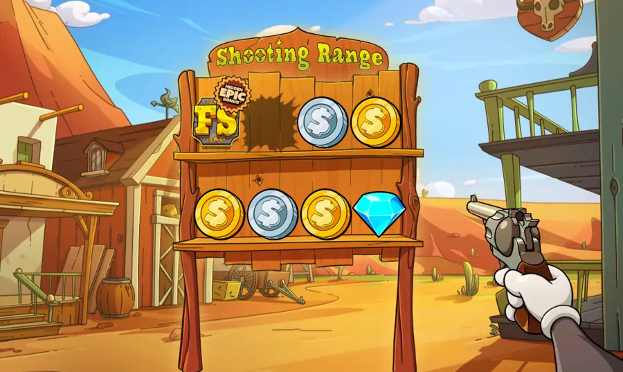 Le cowboy slot shooting range