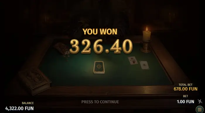 Deck of scurra - vinst