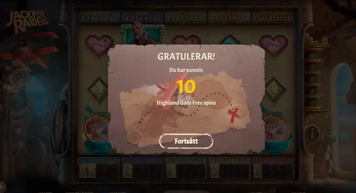 Highland gate free spins