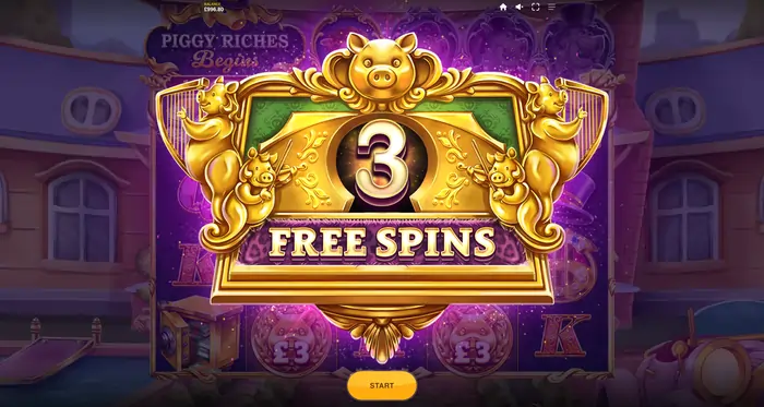 Piggy riches begins slot