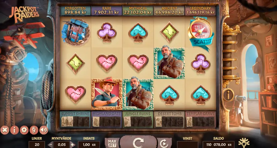 Jackpot raiders slot