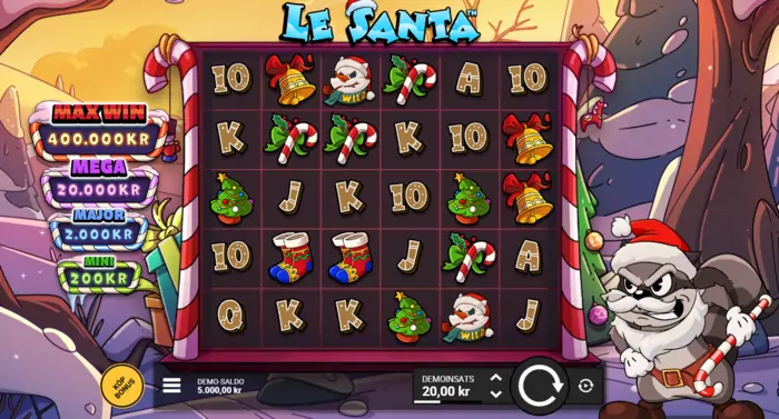 Le Santa slot recension