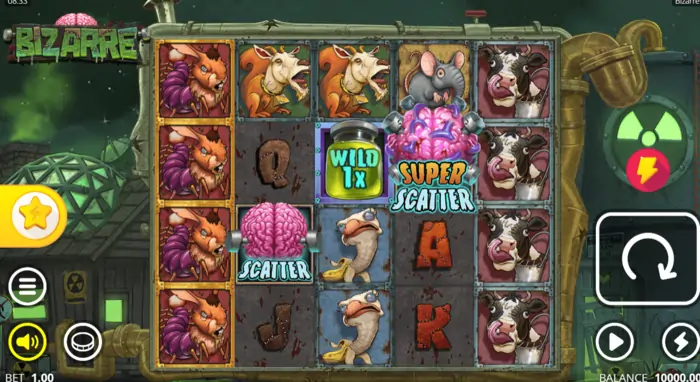 Bizarre slot recension