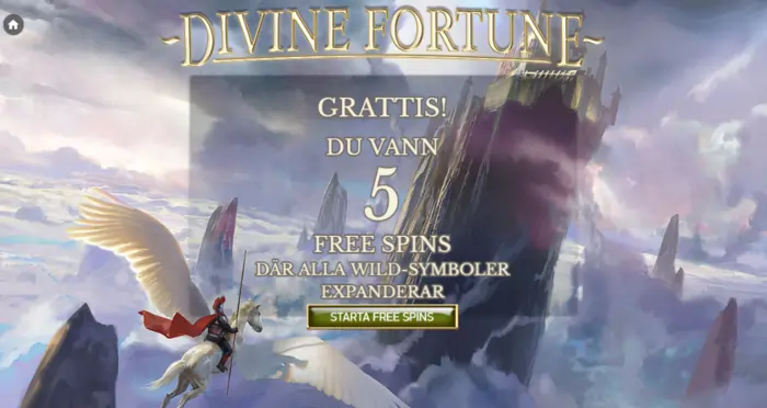 Divine fortune free spins