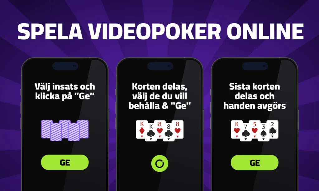 Spela videopoker online