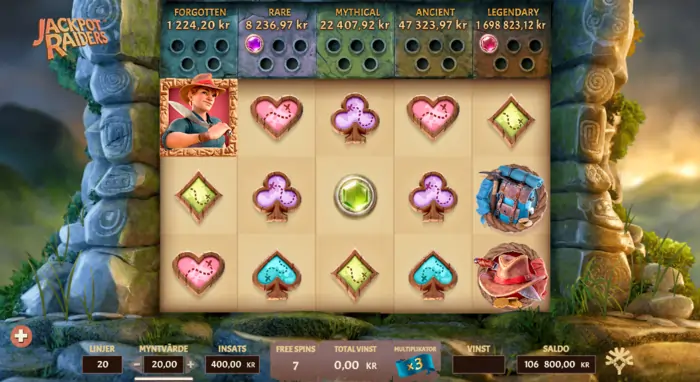 Jackpot raiders recension