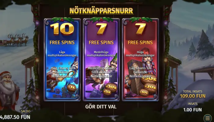 Big stack nutcrack spins