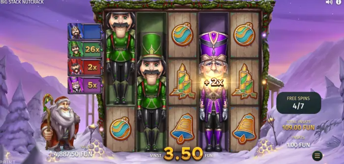 Big stack nutcrack slot