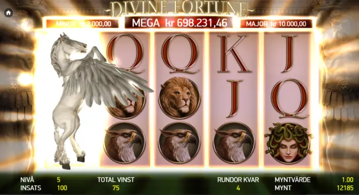 Divine Fortune free spins