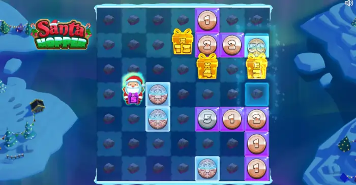 Santa hopper slot recension