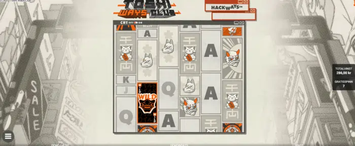 Toshi Ways club spins