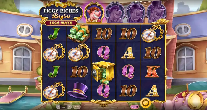 Piggy riches begins recension