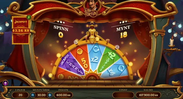 Dr Fortuno Wheel of fortuno