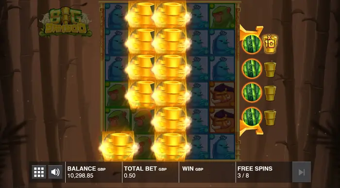 Gyllene bamboo funktion