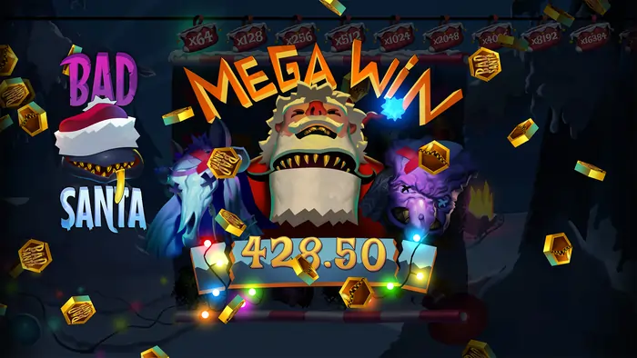 Mega Win Bad santa slot