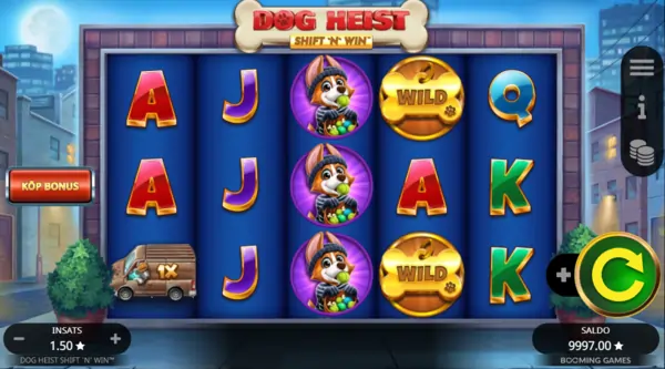 Dog heist booming games