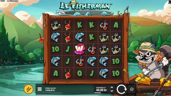 Le Fisherman slot recension