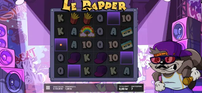 Le Rapper free spins