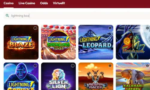 Lightning box csinostugan