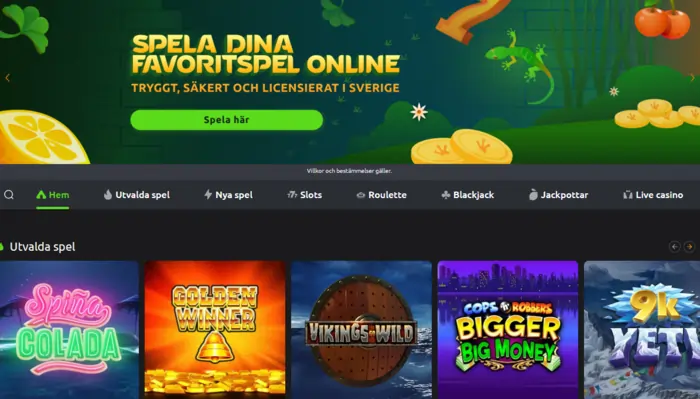 Playgecko casino spel