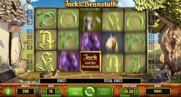 Jack and the beanstalk slot