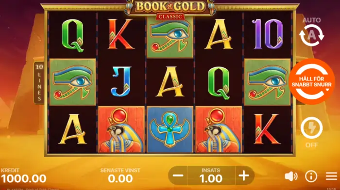 Book of gold classic slot