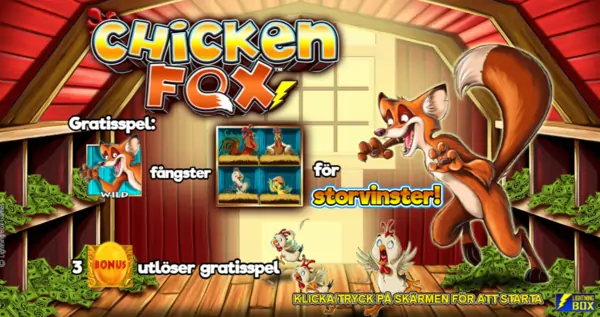 Chicken fox lightning box spel
