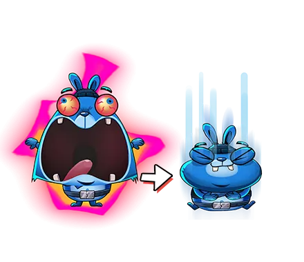 Robbits Rabbit power up