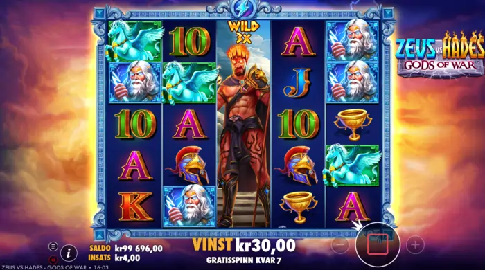 free spins zeus vs hades