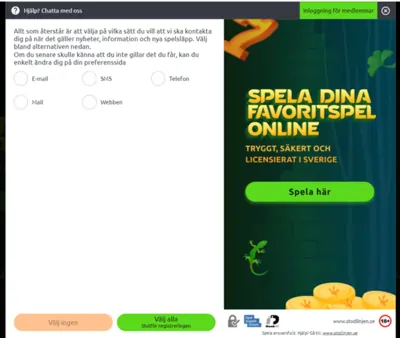 registrering geckoplay