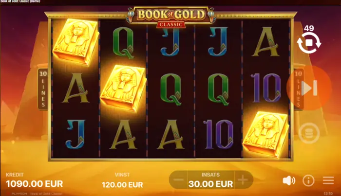 Book of Gold classic slot