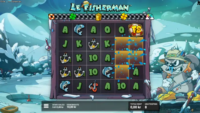 Le fisherman free spins