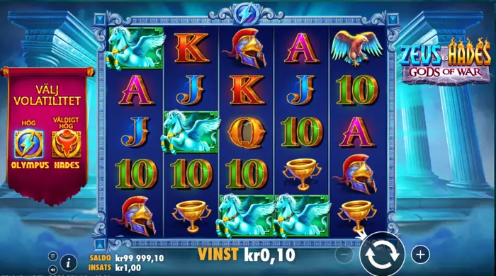 zeus vs hades gods of war