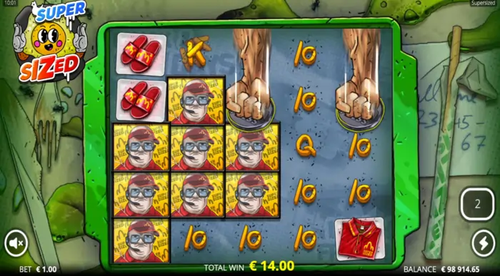 Supersized slot 2 press