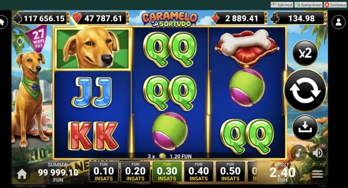 Amusnet slot pa surfplatta