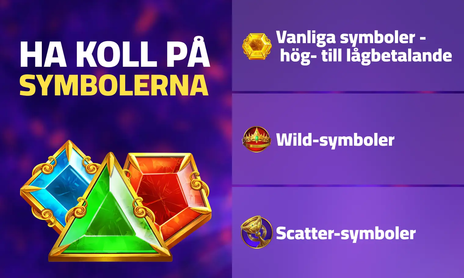 Symboler i slots